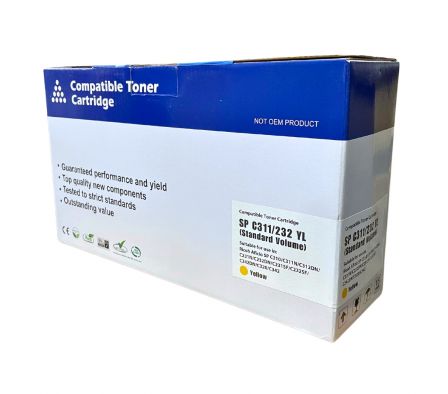 CARTUCHO DE TONER RICOH SP C311 - YELLOW