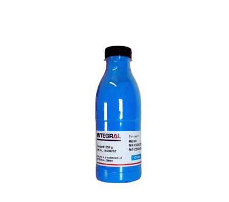 RECARGA DE TONER RICOH MP C3003 CYAN marca INTEGRAL